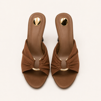 Sandales à bout ouvert pour femme
