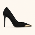 Leopard velvet high heels, pointed toe, perfect for parties