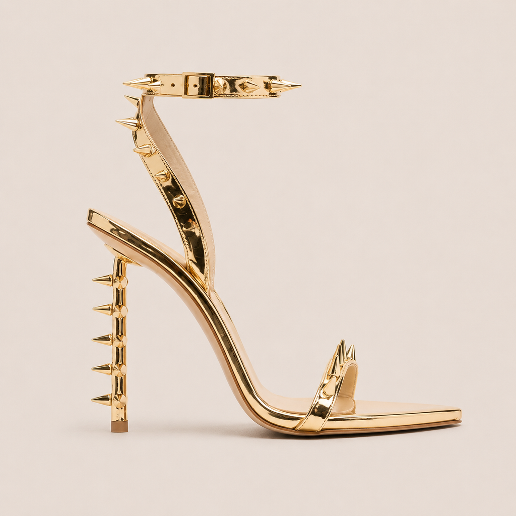 Sandales à talons hauts et bout pointu pour femmes