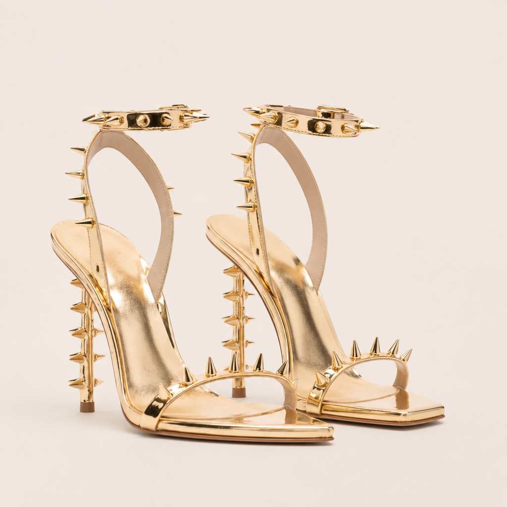 Sandales à talons hauts et bout pointu pour femmes