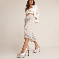 Escarpins femme, nouveaux talons hauts à plateforme de 14 cm, sandales sexy dorées et argentées à motif crocodile, bout ouvert, style gladiateur, chaussures de soirée pour femme
